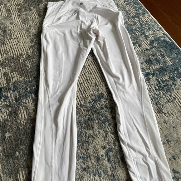 White Lululemon Leggings - Picture 5 of 6